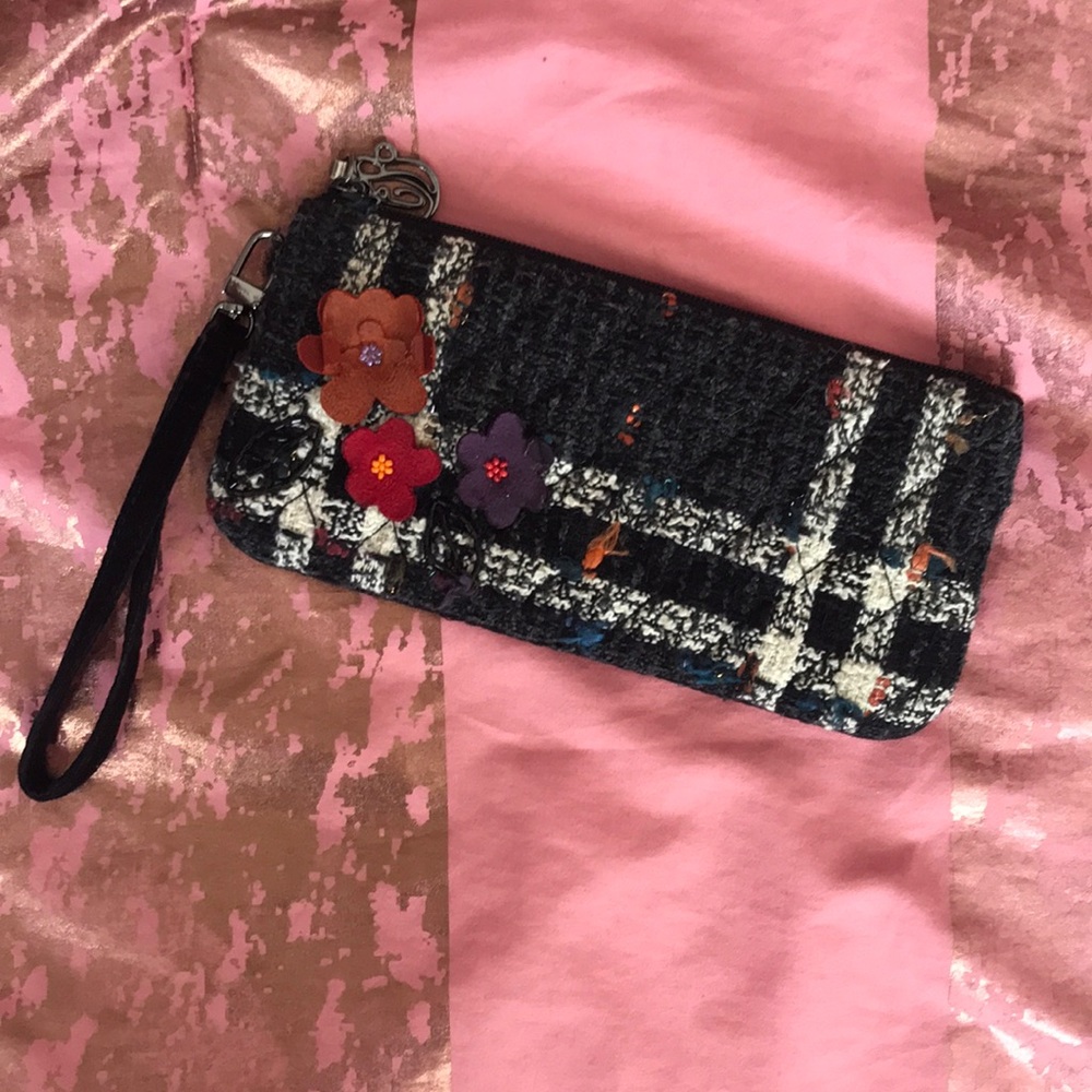 Vera Bradley Luxe Tweed Wristlet